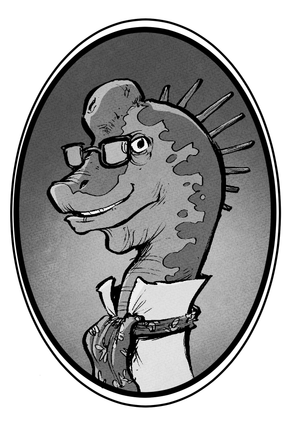 Portrait of illustrator Jerel Dye